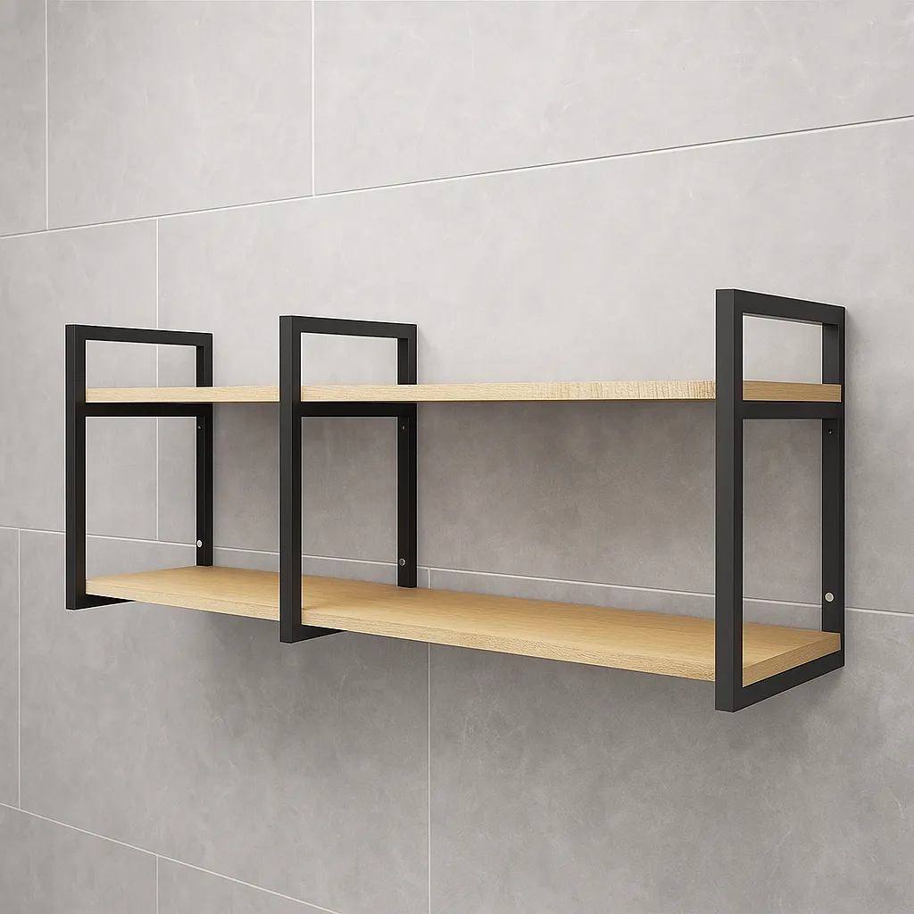 Estantería Doble a Pared